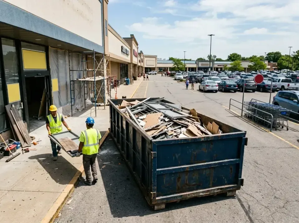 retail-store-renovation-debris-003 — frequently asked questions, Roll-off Dumpster Rentals in Newbern, TN